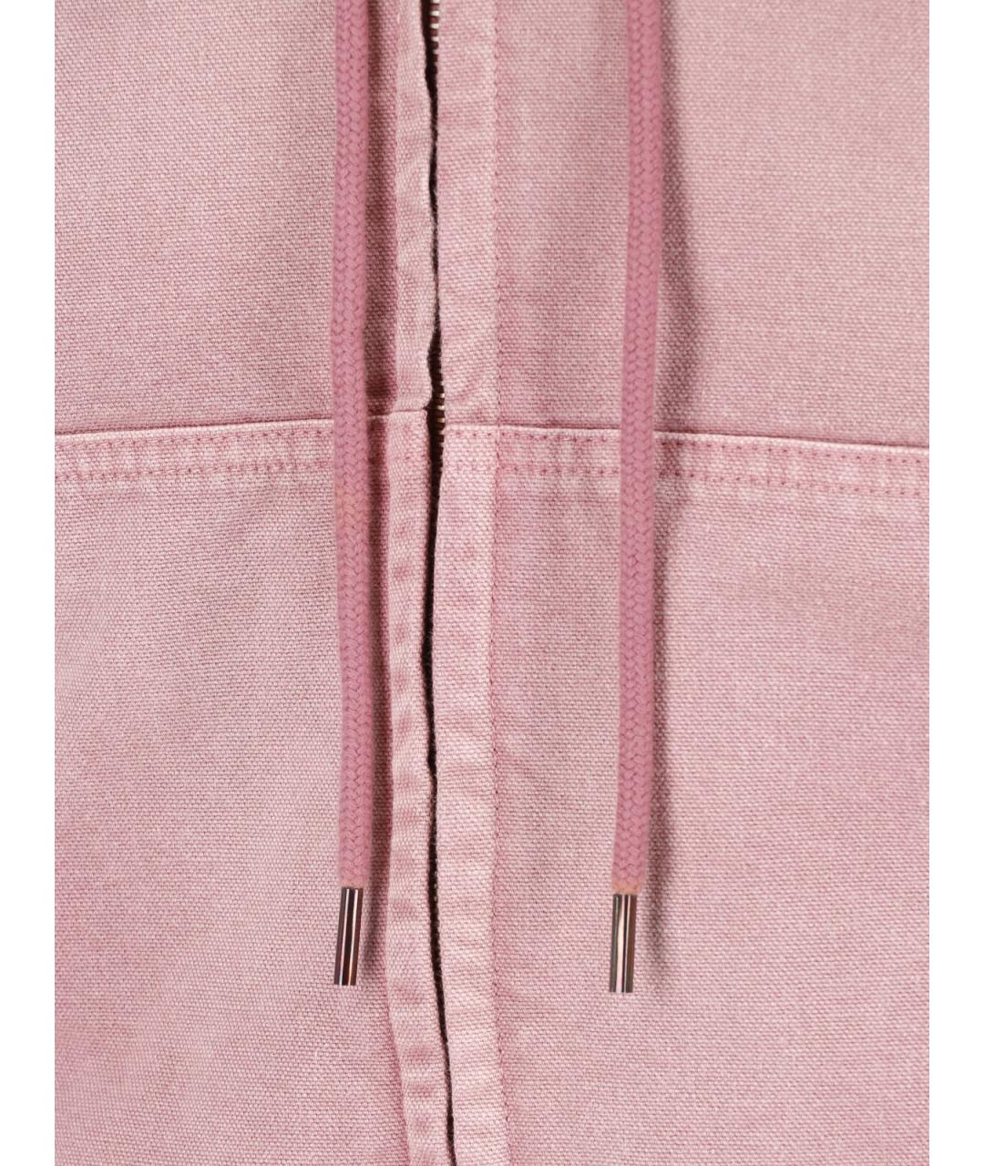 AURALEE Розовая хлопковая куртка, фото 4