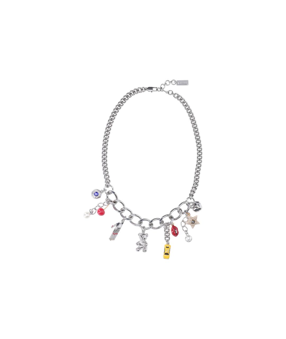 MARC JACOBS Серебряное металлическое колье, фото 1