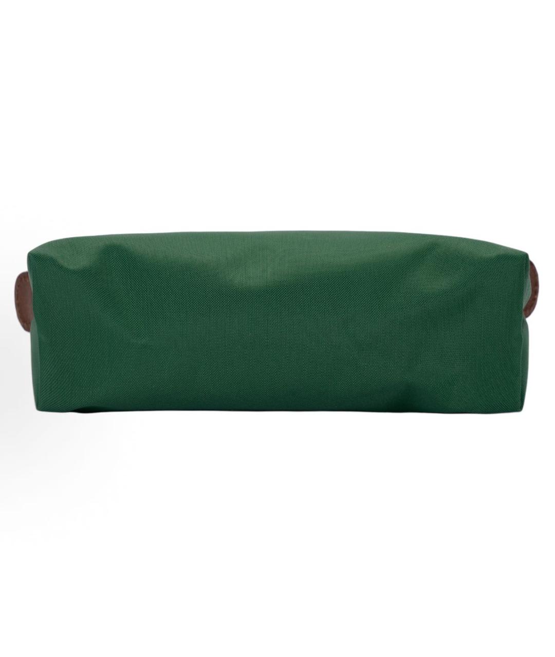 LONGCHAMP Зеленая сумка с короткими ручками, фото 4