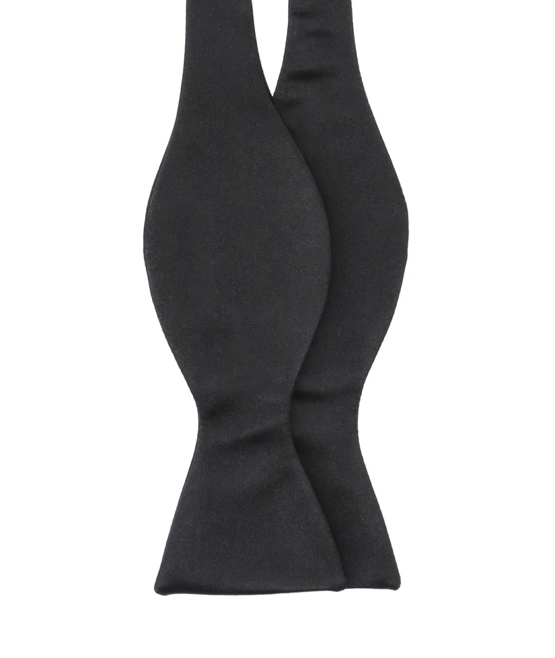 POLO RALPH LAUREN Черный шелковый галстук, фото 3