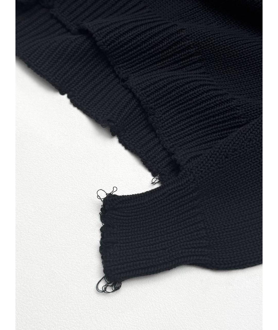 GIVENCHY Черный хлопковый джемпер / свитер, фото 5