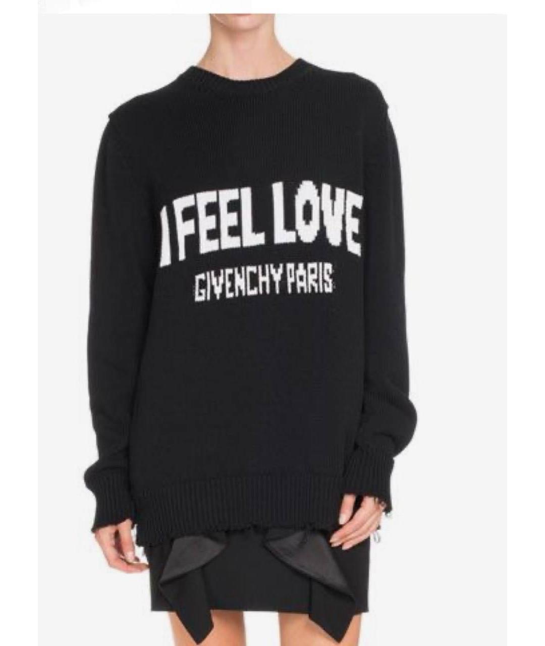 GIVENCHY Черный хлопковый джемпер / свитер, фото 6