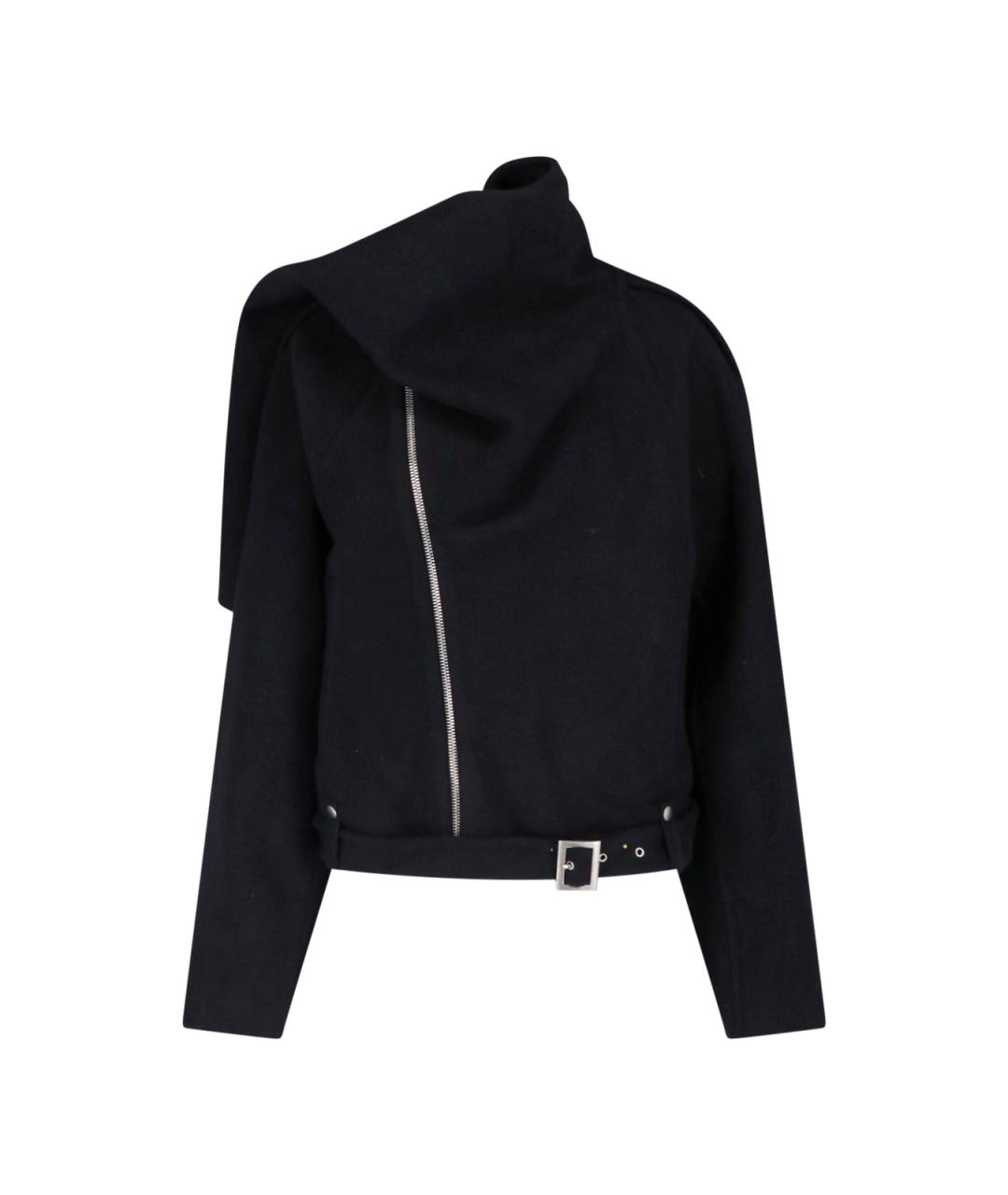 RICK OWENS Черная кашемировая куртка, фото 1