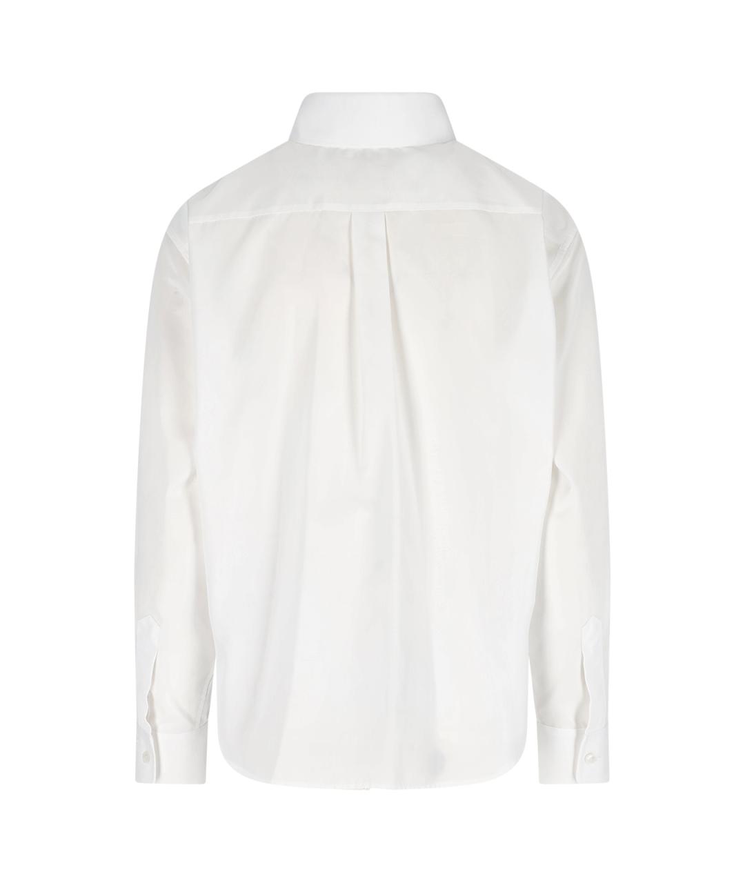 CELINE Белая хлопковая рубашка, фото 2