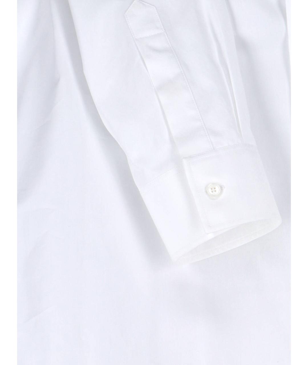 CELINE Белая хлопковая классическая рубашка, фото 4