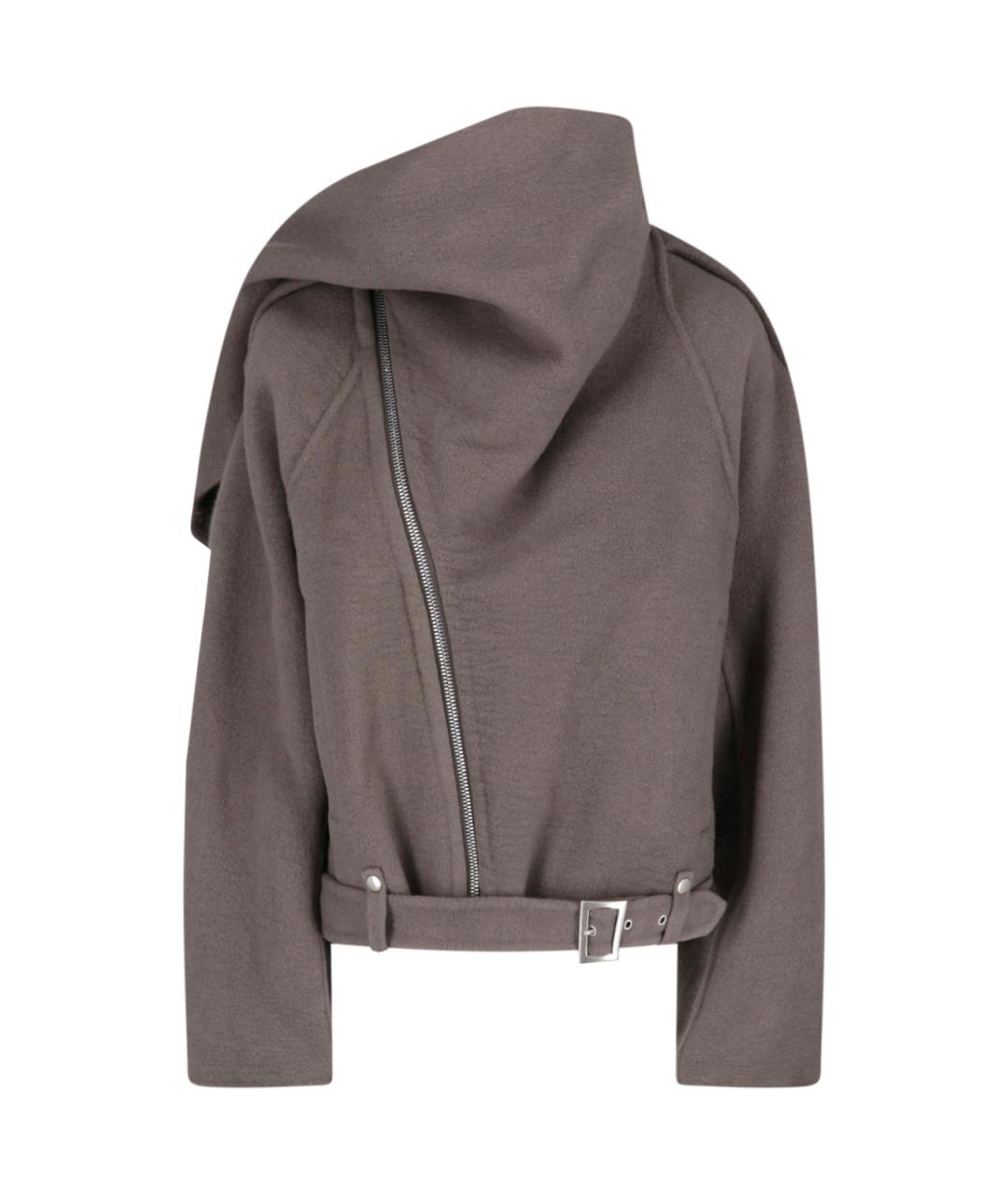 RICK OWENS Мульти кашемировая куртка, фото 1