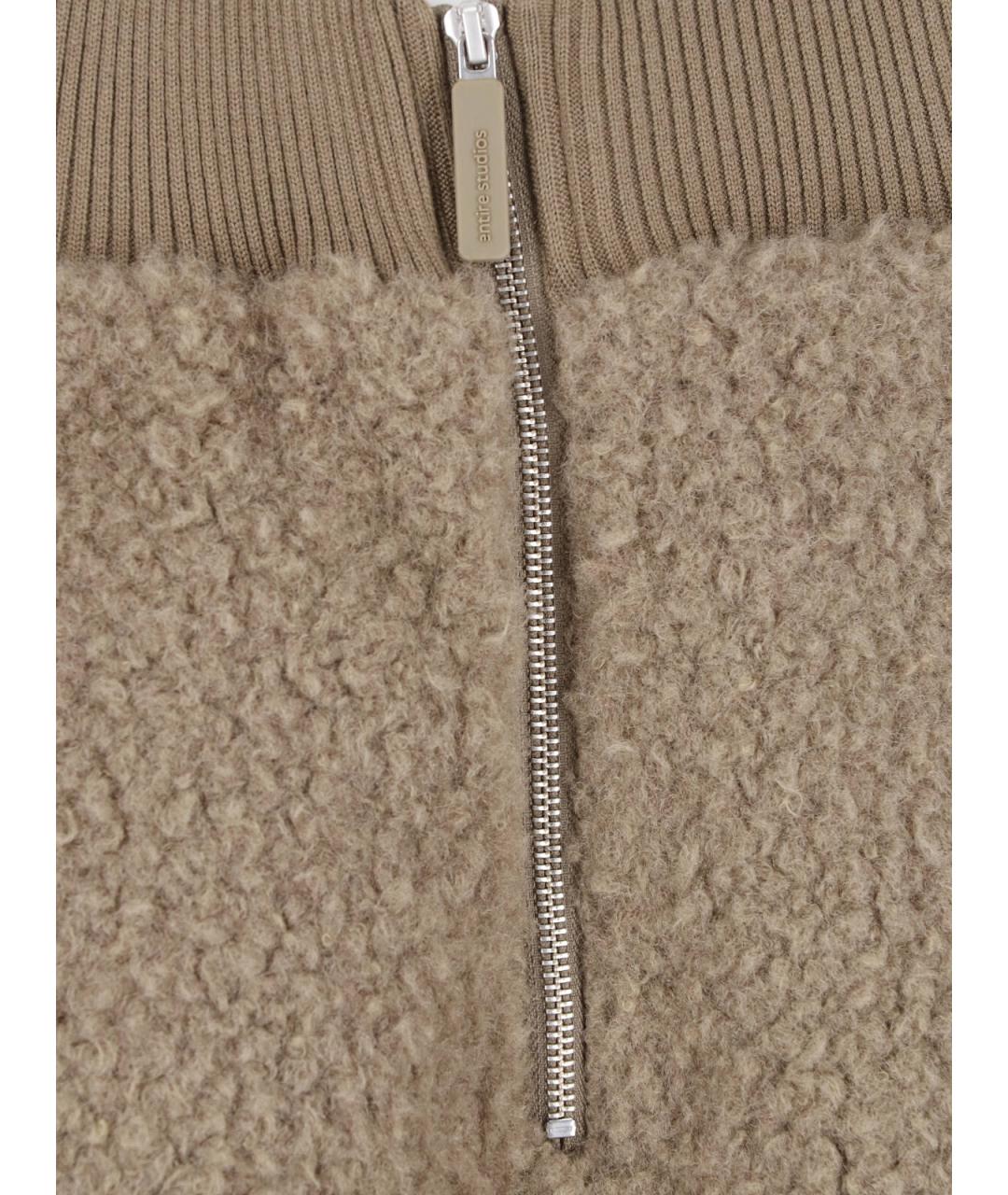 entire studios Коричневые полиэстеровые шорты, фото 5