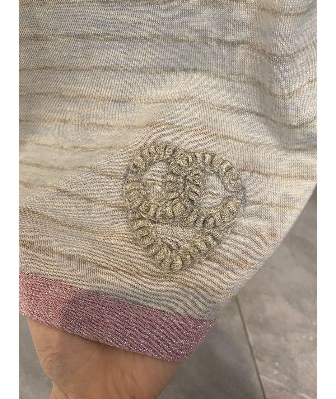 CHANEL Мульти кашемировая майка, фото 4