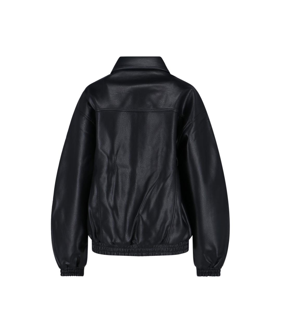 THE FRANKIE SHOP Черная полиэстеровая куртка, фото 2