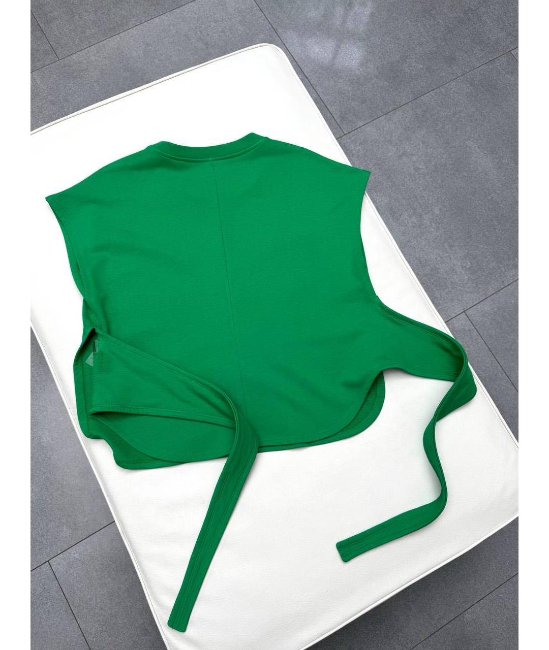 ALEXANDER WANG Зеленый хлопковый костюм с брюками, фото 7