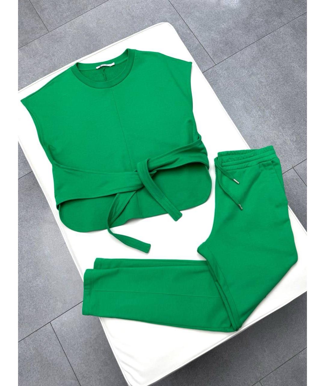 ALEXANDER WANG Зеленый хлопковый костюм с брюками, фото 3