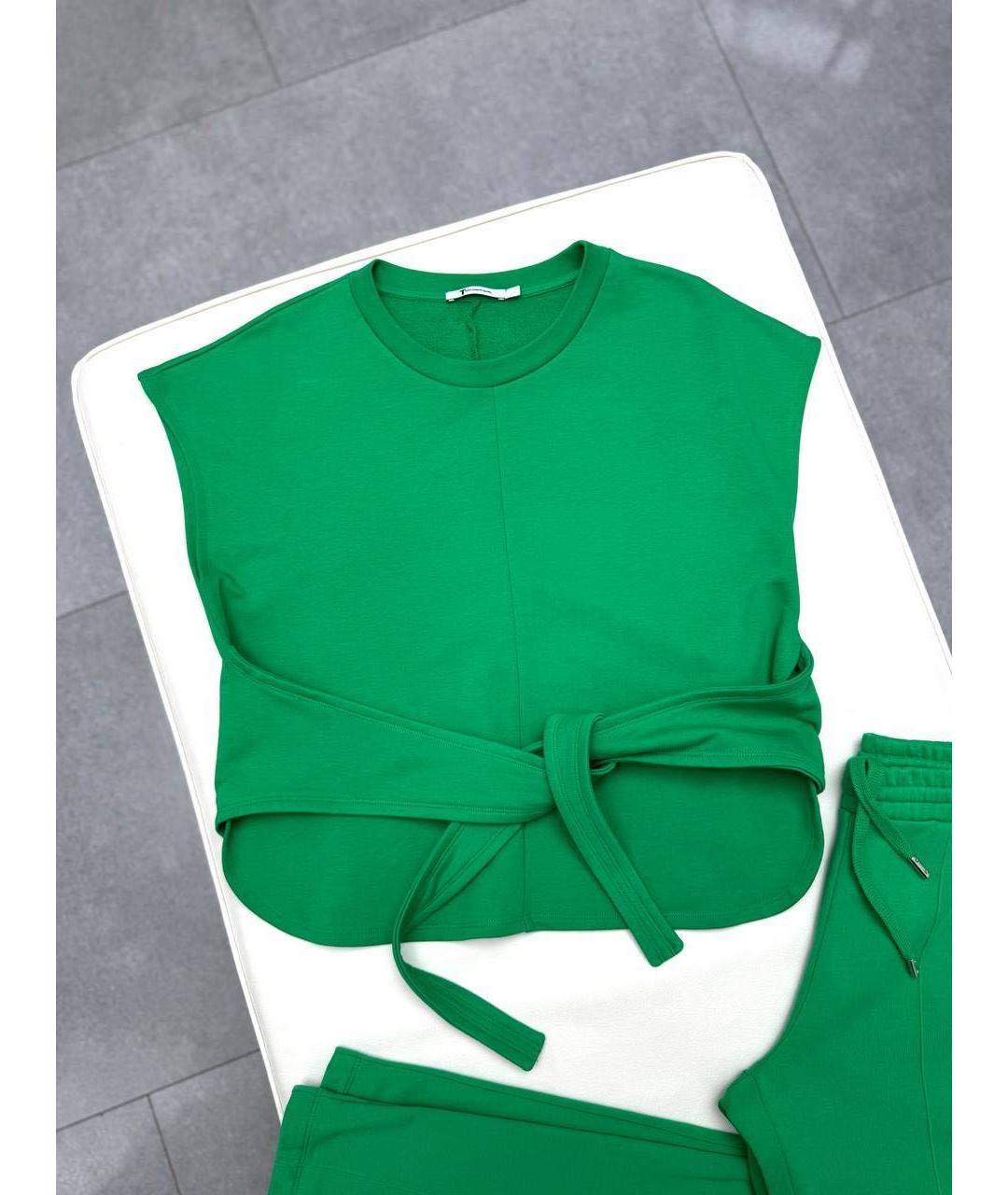 ALEXANDER WANG Зеленый хлопковый костюм с брюками, фото 9
