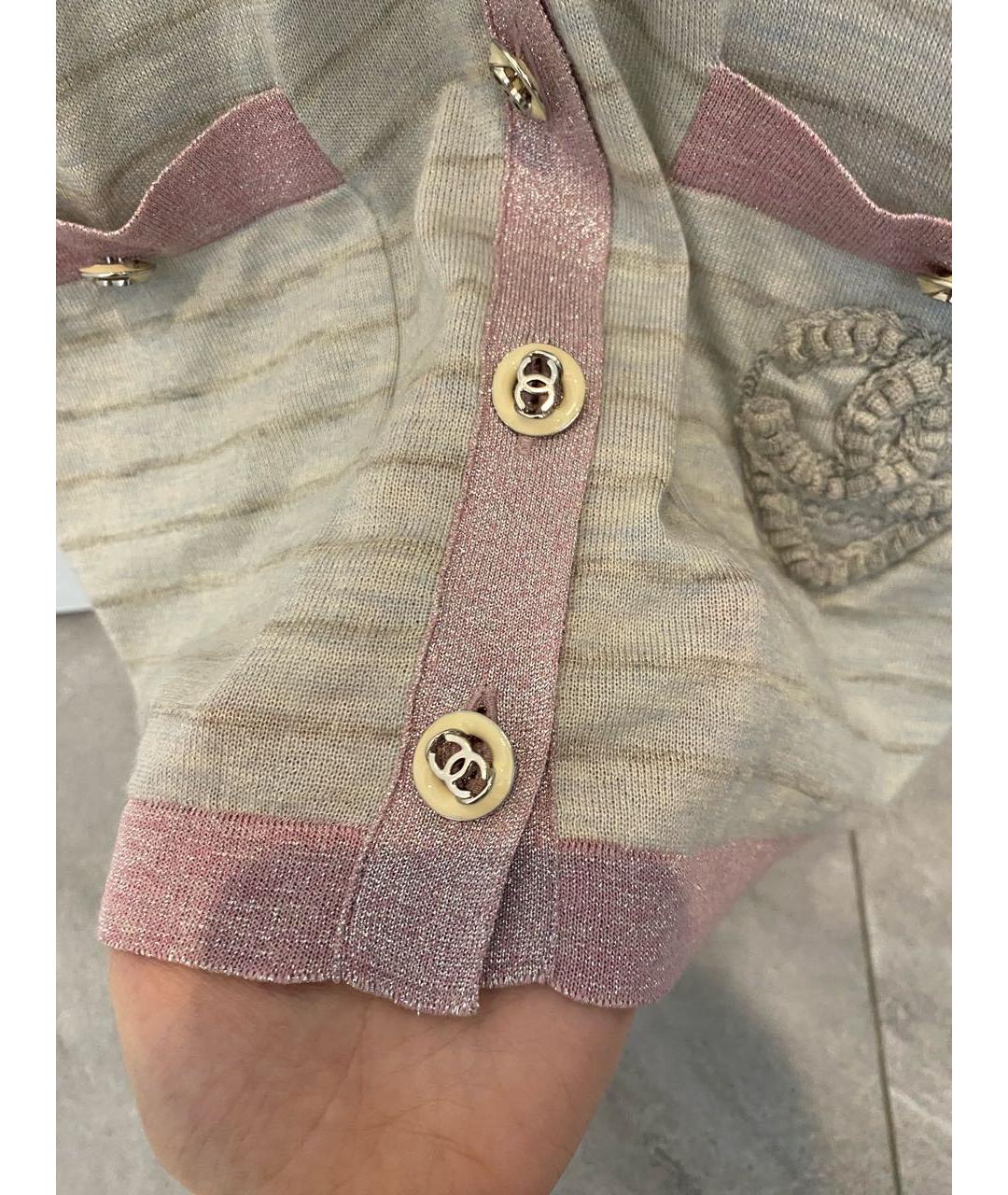 CHANEL Мульти кашемировый кардиган, фото 6