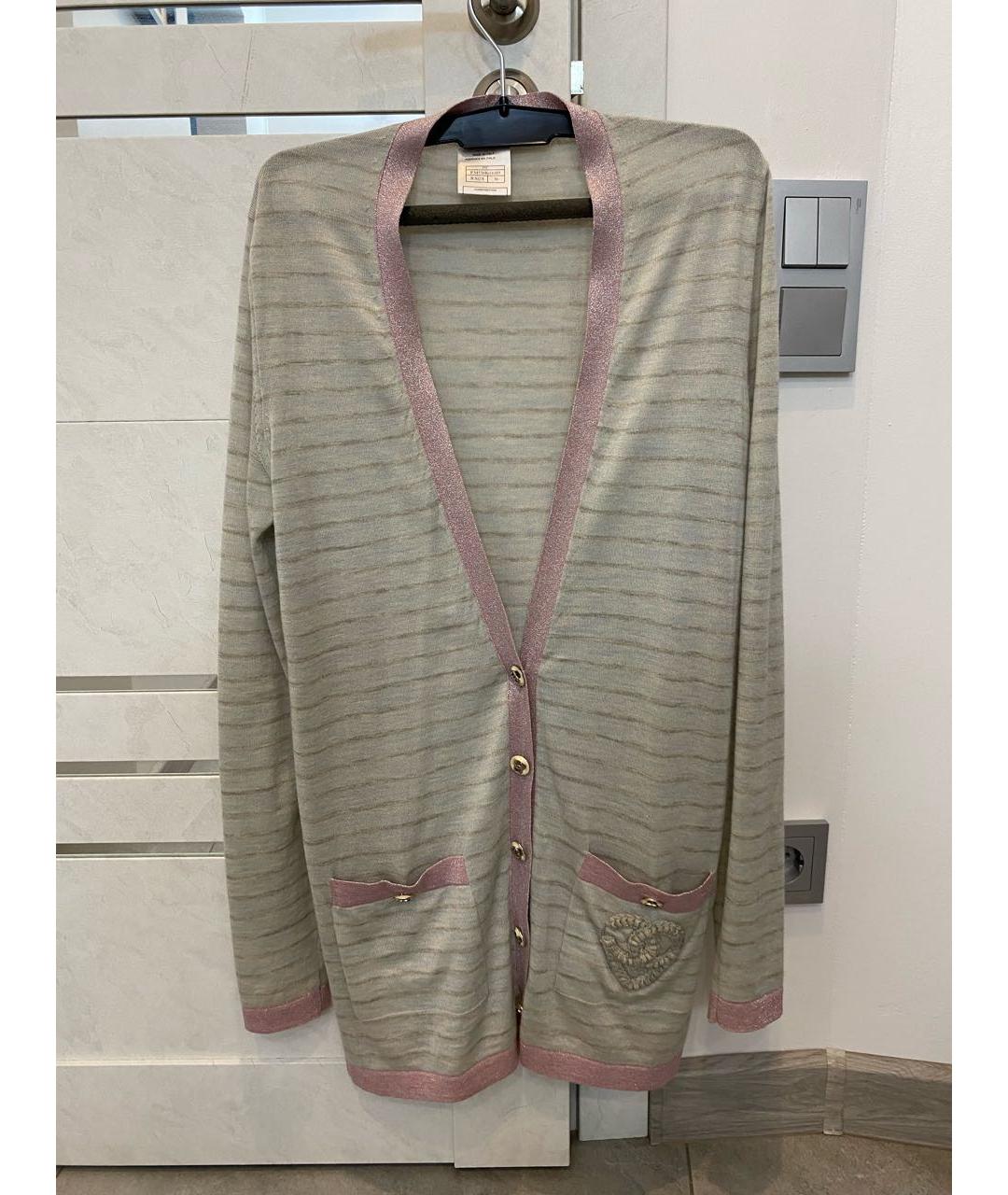 CHANEL Мульти кашемировый кардиган, фото 7