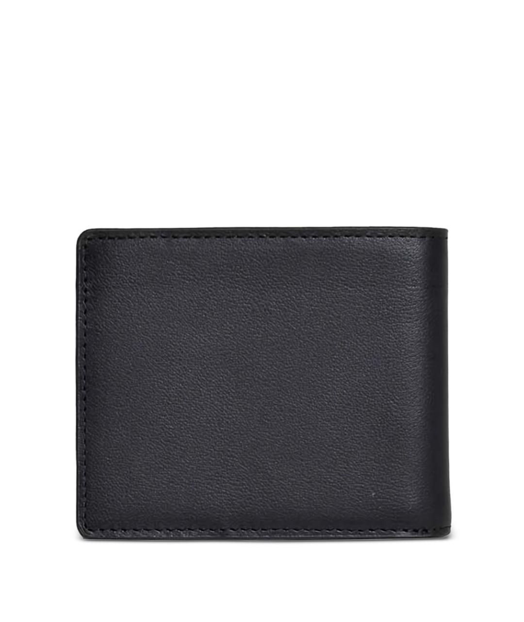 CARHARTT WIP Черный кожаный кошелек, фото 3