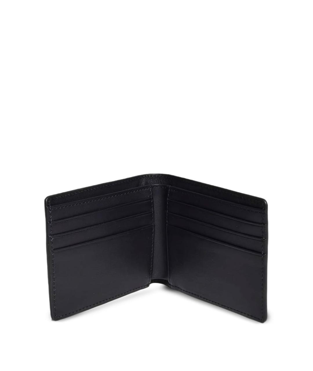 CARHARTT WIP Черный кожаный кошелек, фото 2