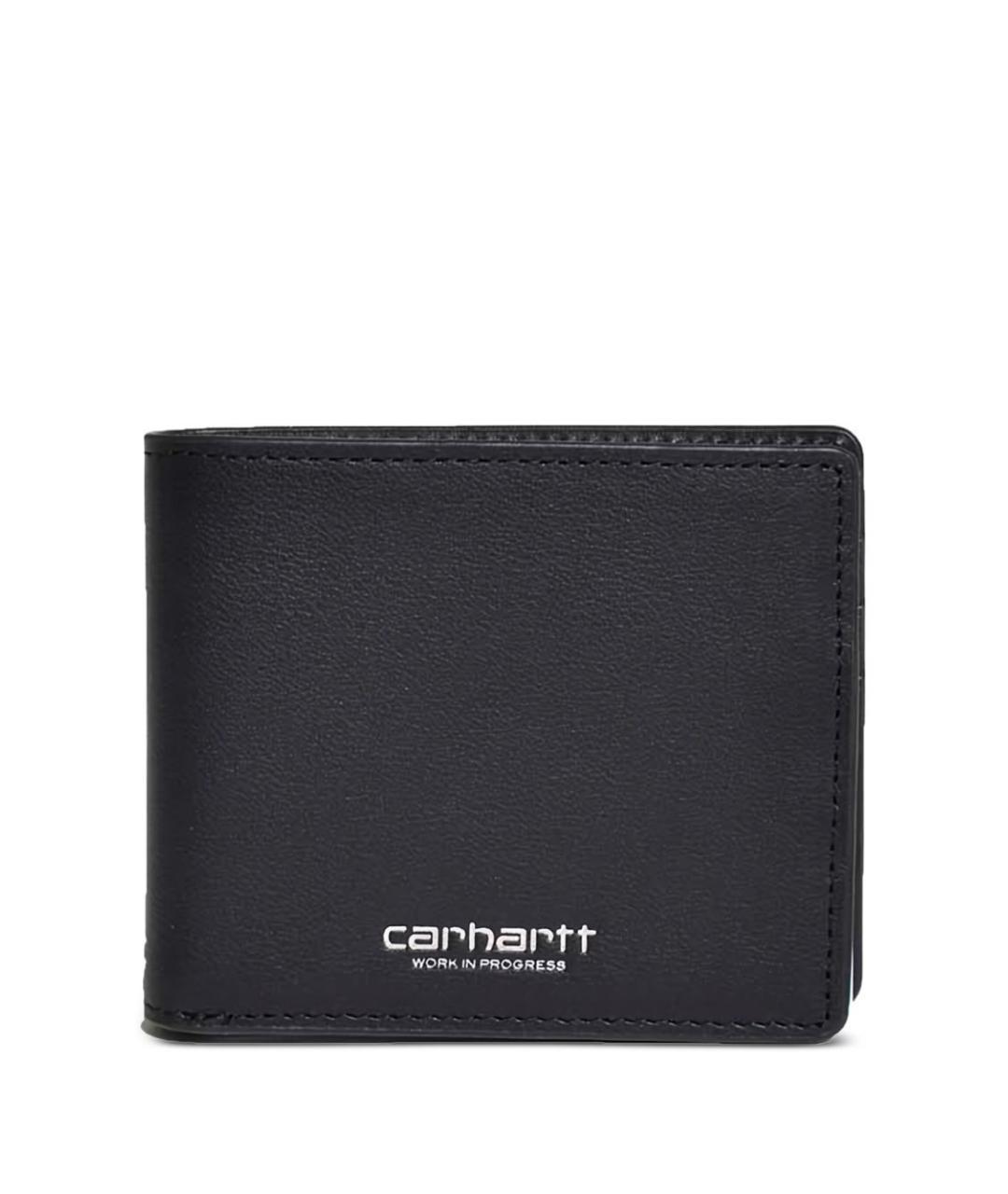 CARHARTT WIP Черный кожаный кошелек, фото 1