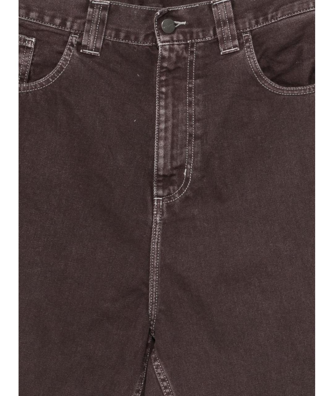 CARHARTT WIP Коричневые хлопковые шорты, фото 3
