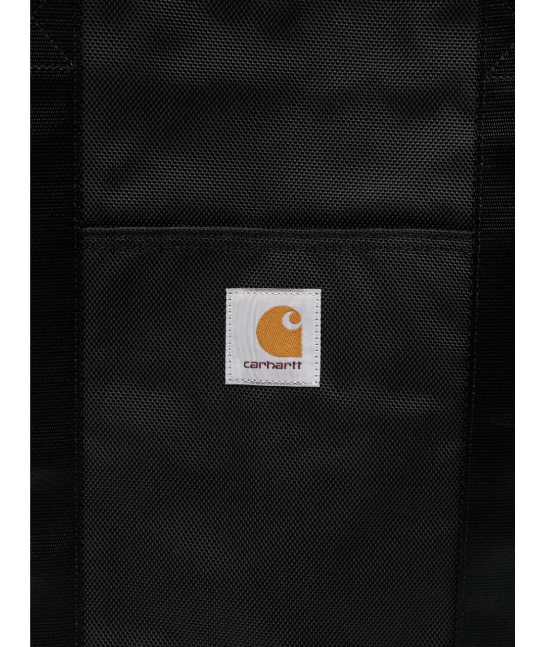 CARHARTT WIP Черная сумка тоут, фото 2