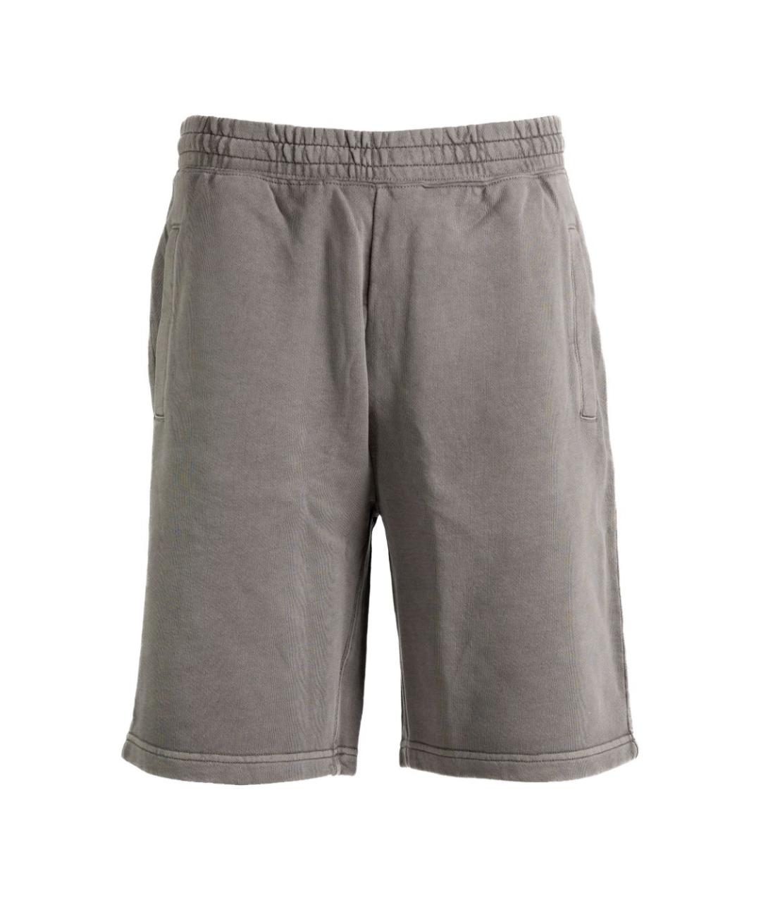CARHARTT WIP Серые хлопковые шорты, фото 1
