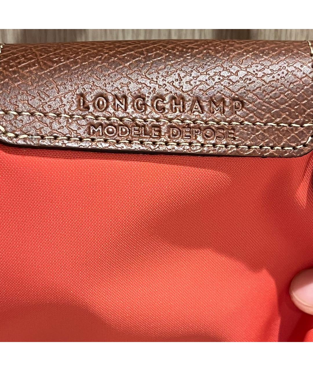 LONGCHAMP Красная сумка с короткими ручками, фото 8