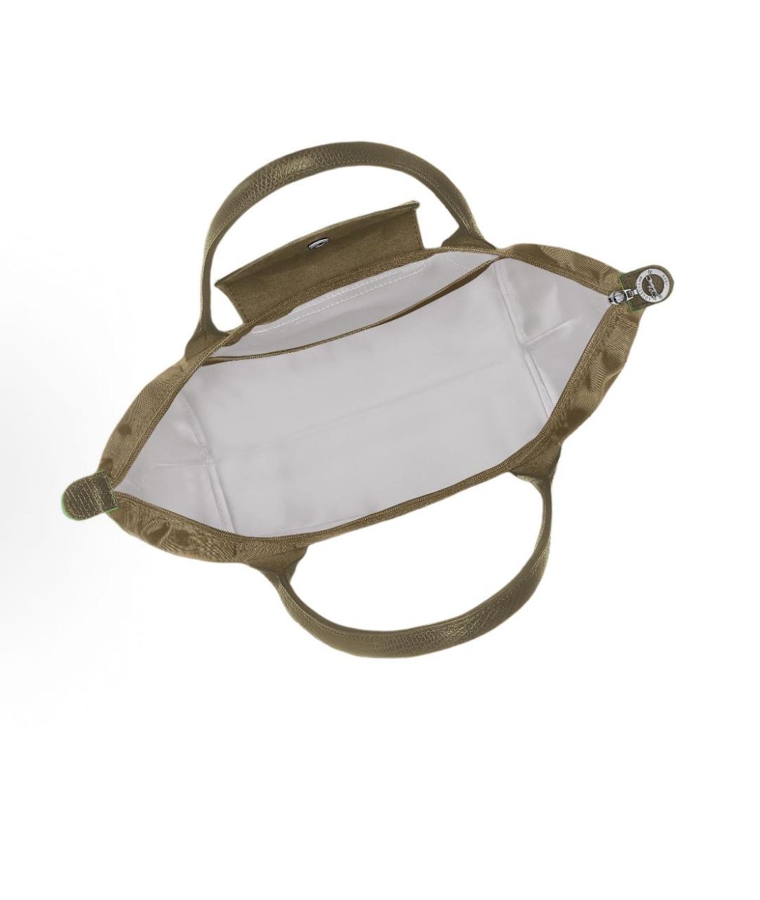 LONGCHAMP Хаки сумка тоут, фото 3