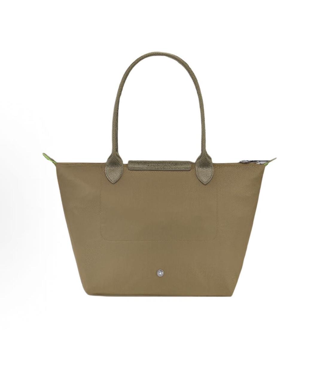 LONGCHAMP Хаки сумка тоут, фото 2