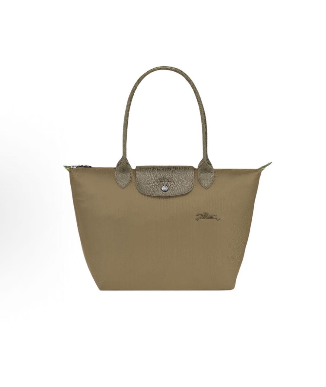 LONGCHAMP Хаки сумка тоут, фото 9