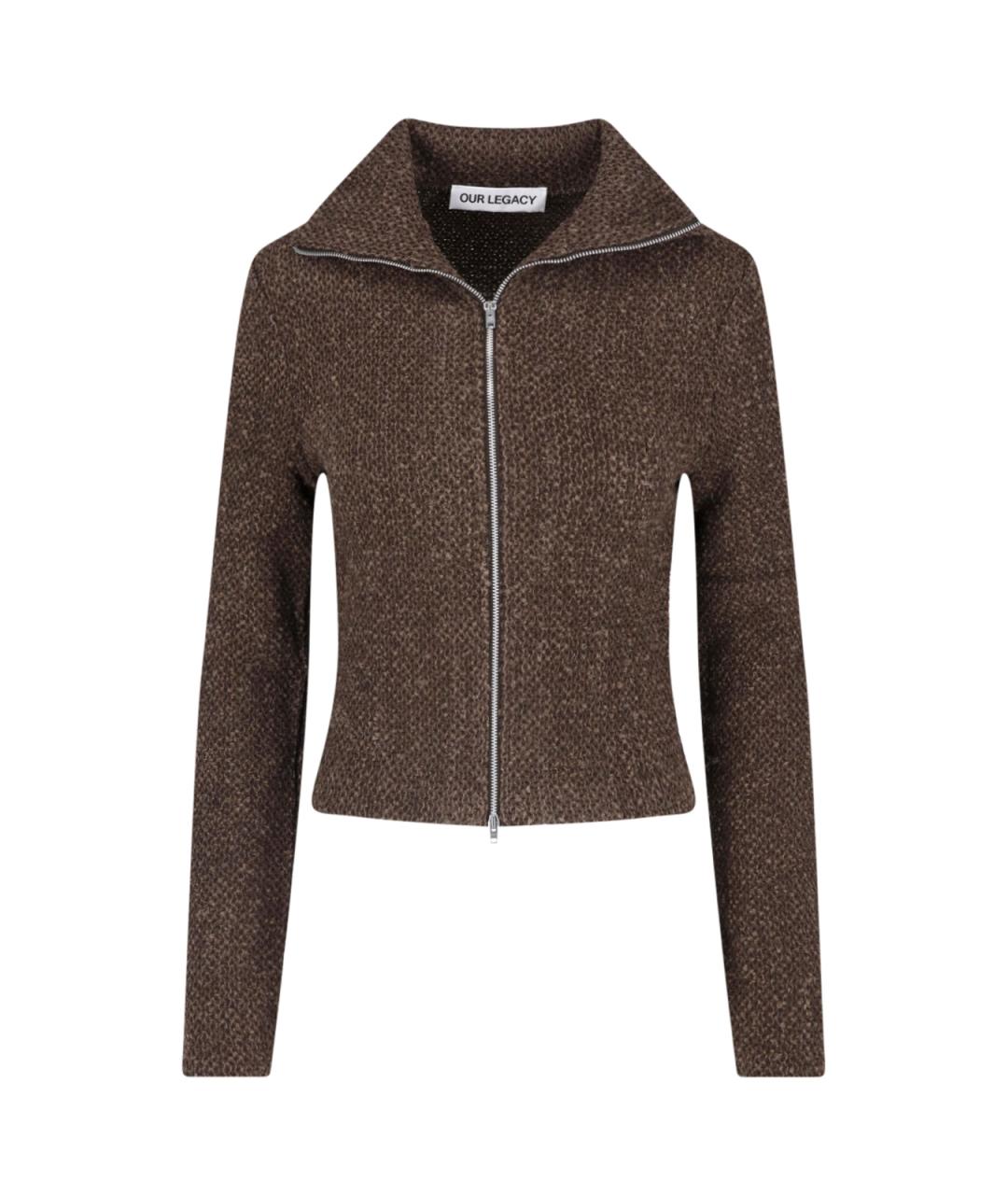 OUR LEGACY Коричневый кардиган, фото 1