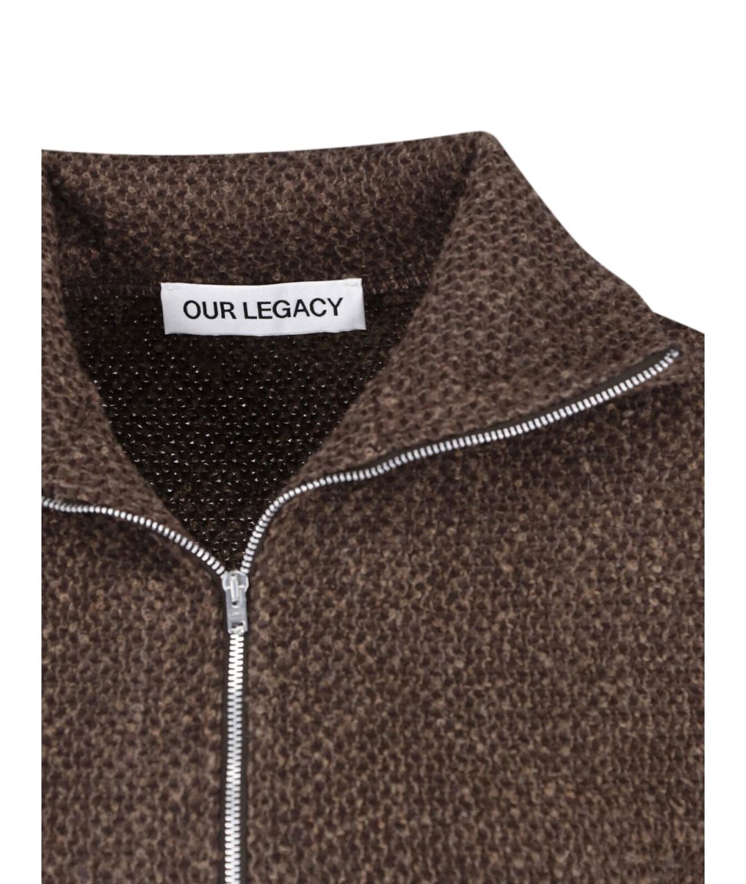 OUR LEGACY Коричневый кардиган, фото 3