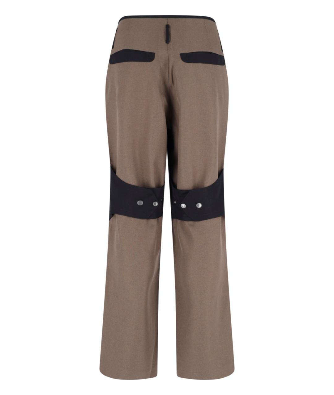 KIKO KOSTADINOV Серые полиэстеровые повседневные брюки, фото 2