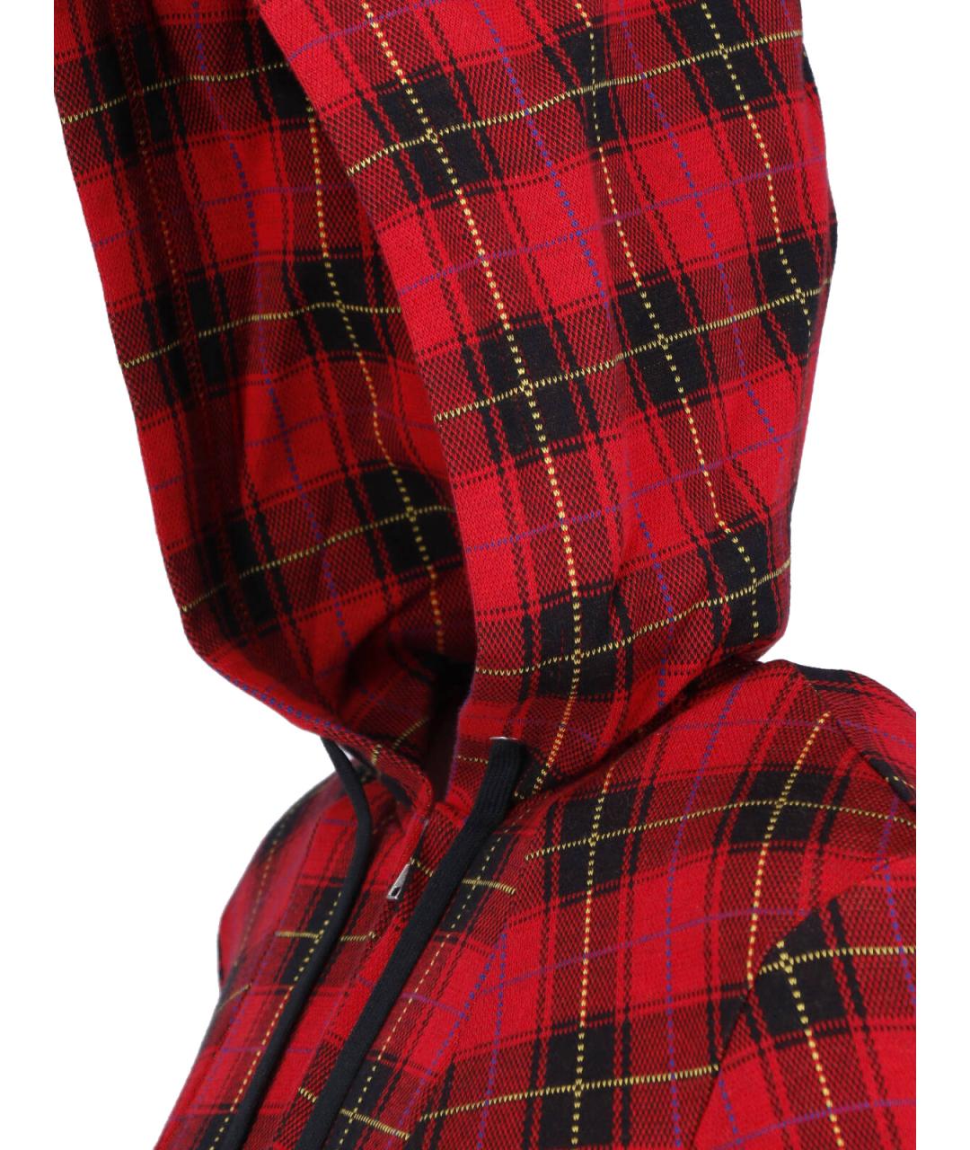 COMME DES GARÇONS Красное хлопковое повседневное платье, фото 5