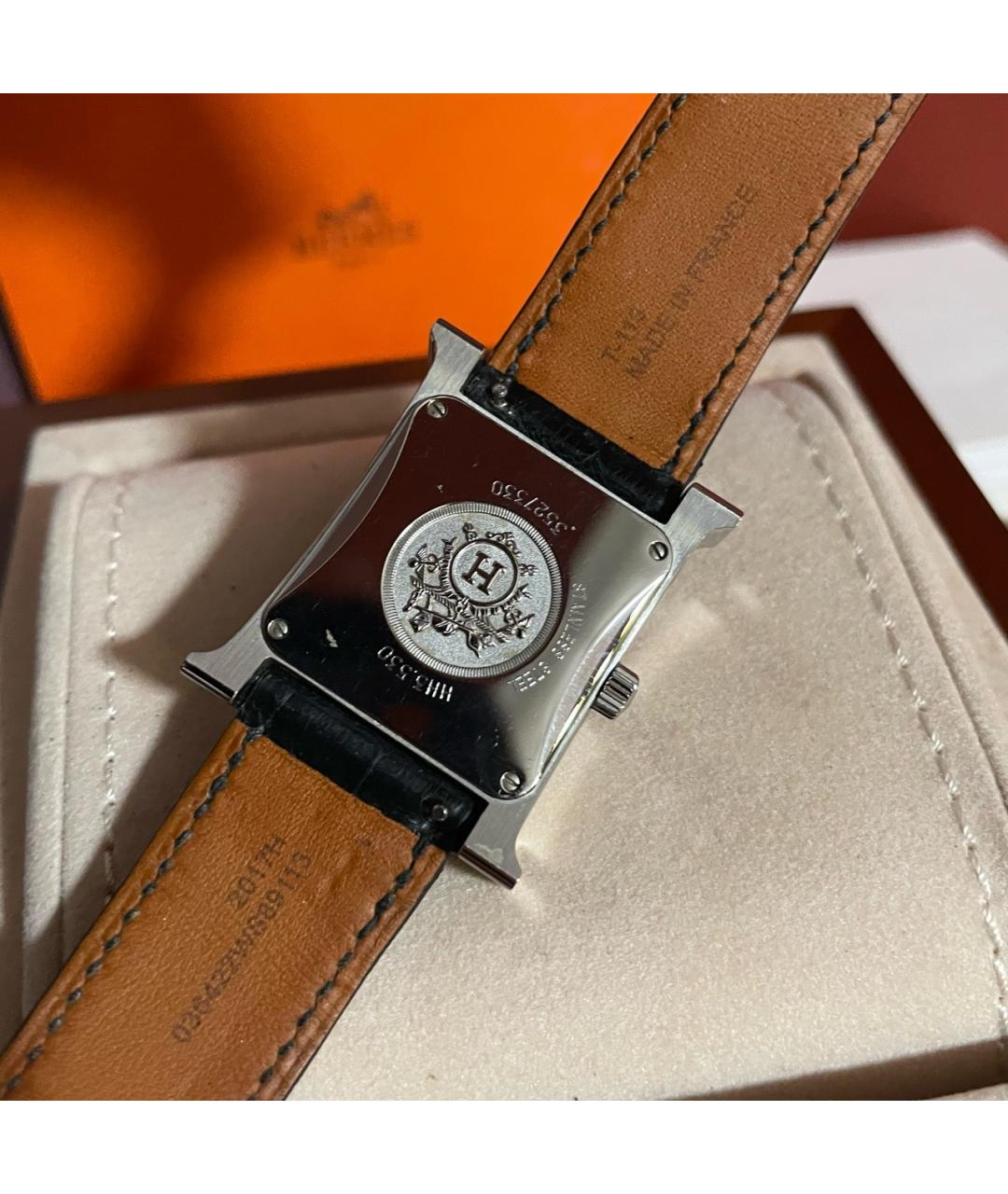 HERMES Белые часы из белого золота, фото 4