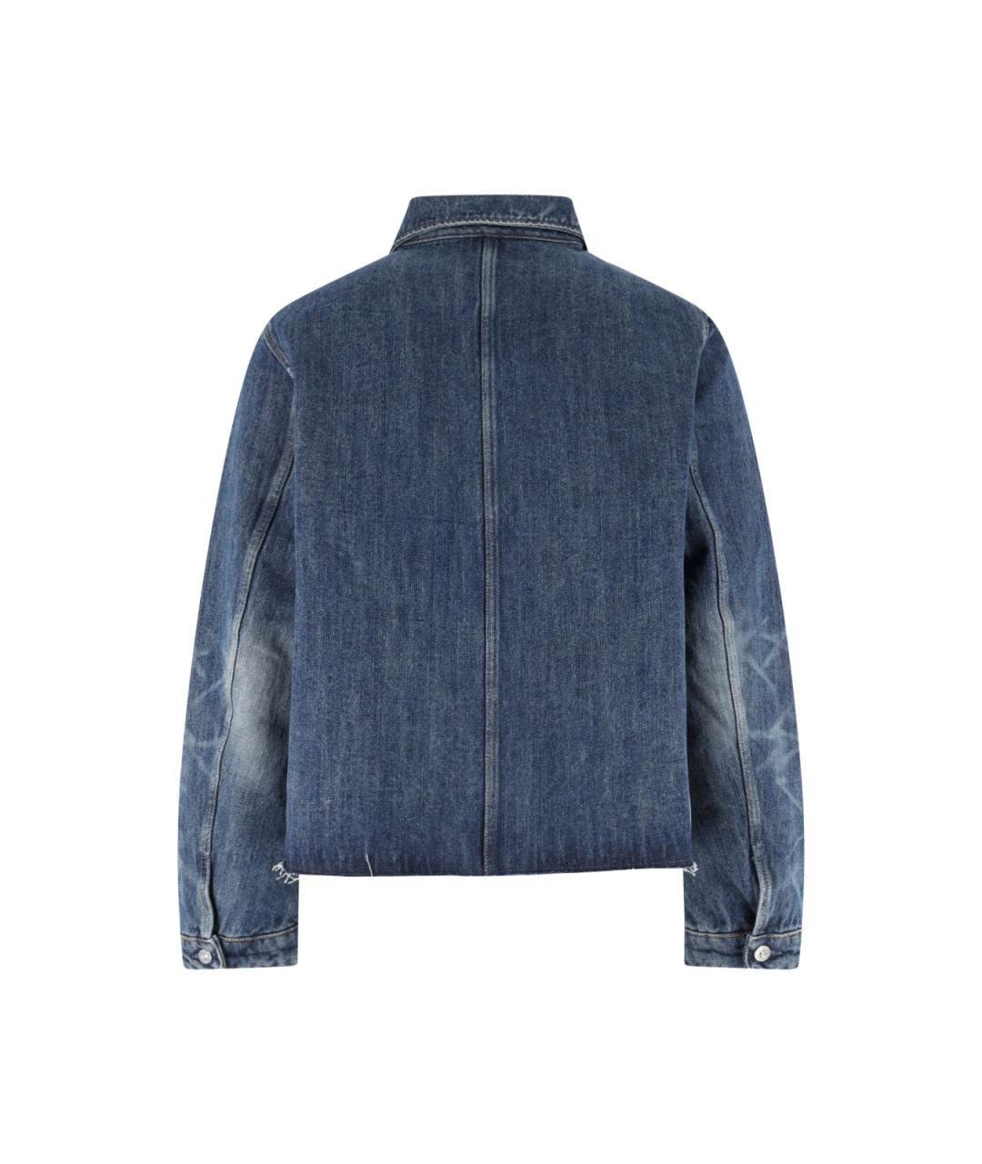 OUR LEGACY Синяя хлопковая куртка, фото 2