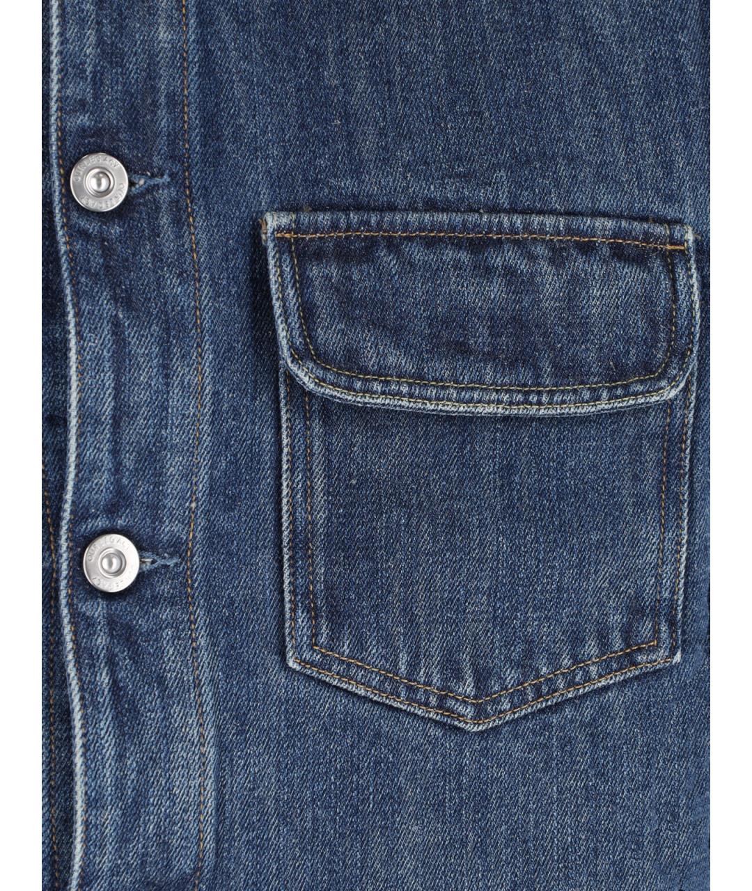 OUR LEGACY Синяя хлопковая куртка, фото 3