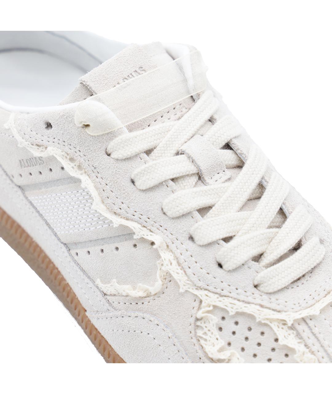 ALOHAS Бежевые замшевые кеды, фото 4