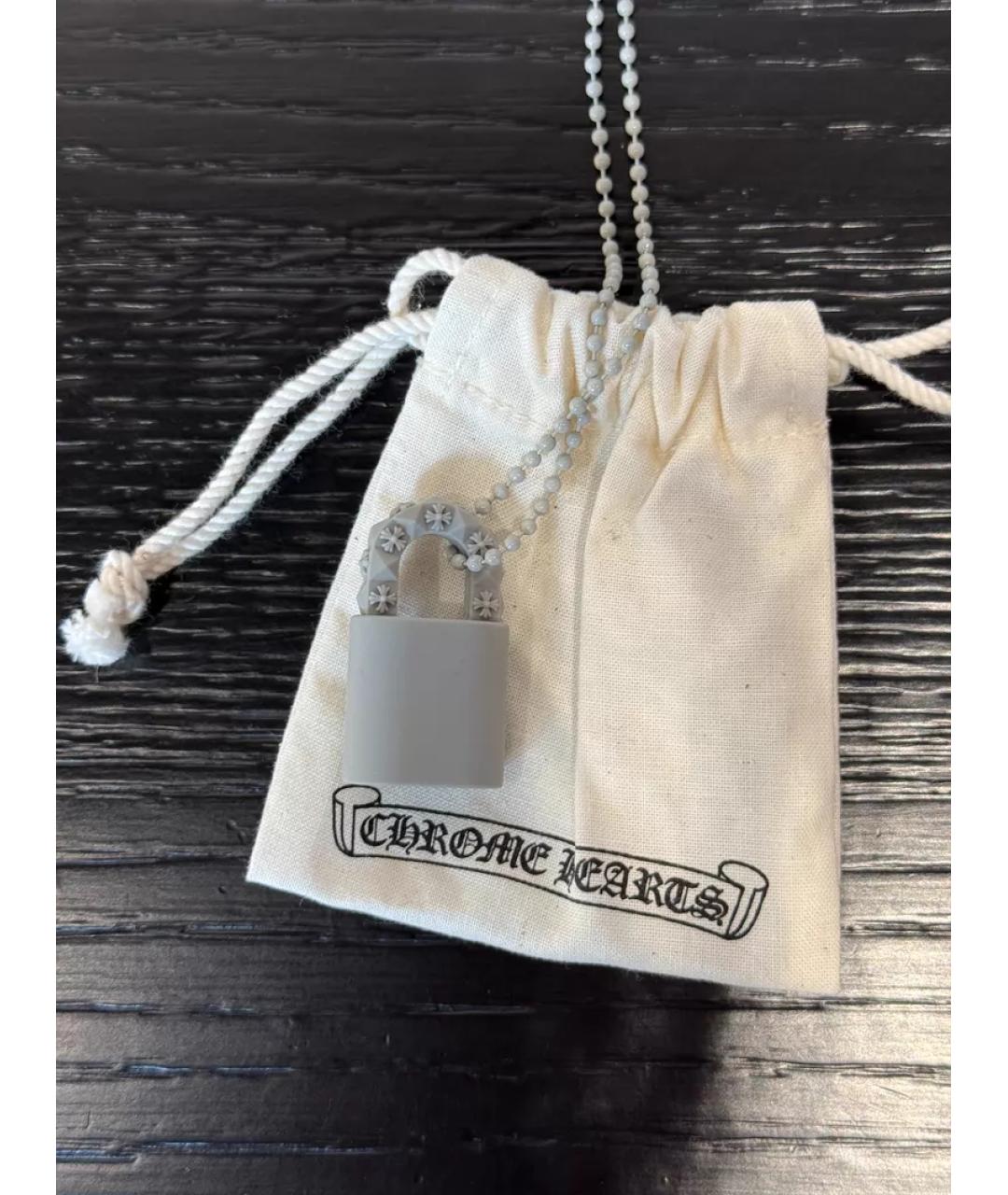 CHROME HEARTS Серая цепочка/подвеска, фото 6