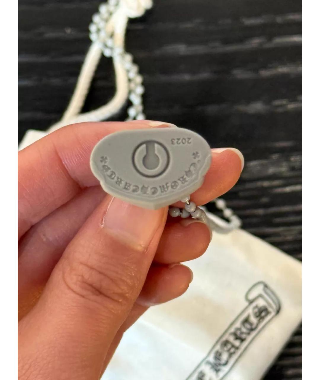 CHROME HEARTS Серая цепочка/подвеска, фото 4