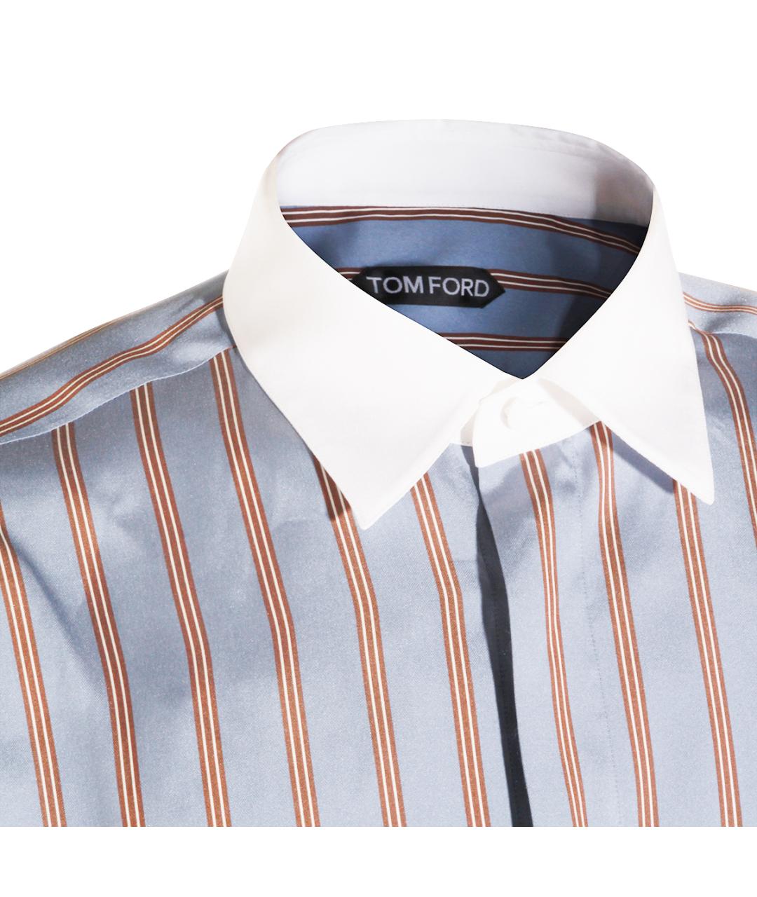 TOM FORD Мульти шелковая кэжуал рубашка, фото 4