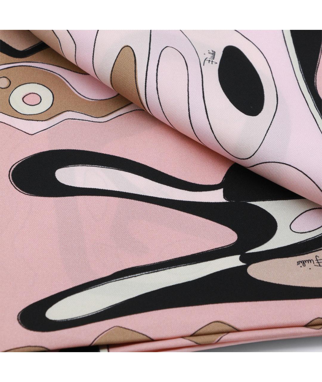 EMILIO PUCCI Мульти шелковый шарф, фото 4