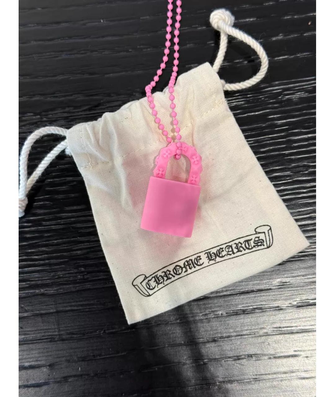 CHROME HEARTS Розовая цепочка/подвеска, фото 3