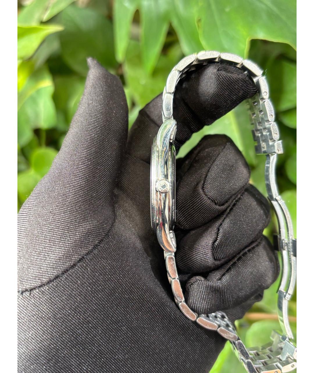 LONGINES Серебряные металлические часы, фото 5