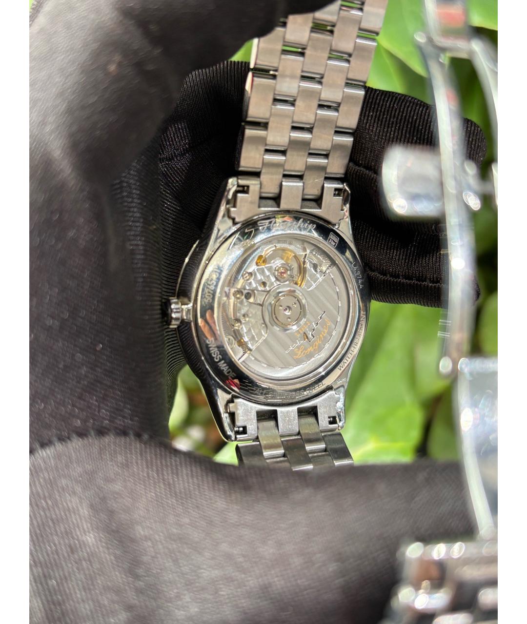 LONGINES Серебряные металлические часы, фото 7