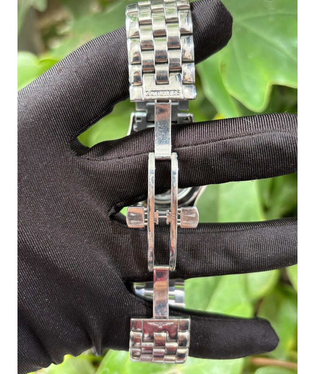 LONGINES Серебряные металлические часы, фото 8