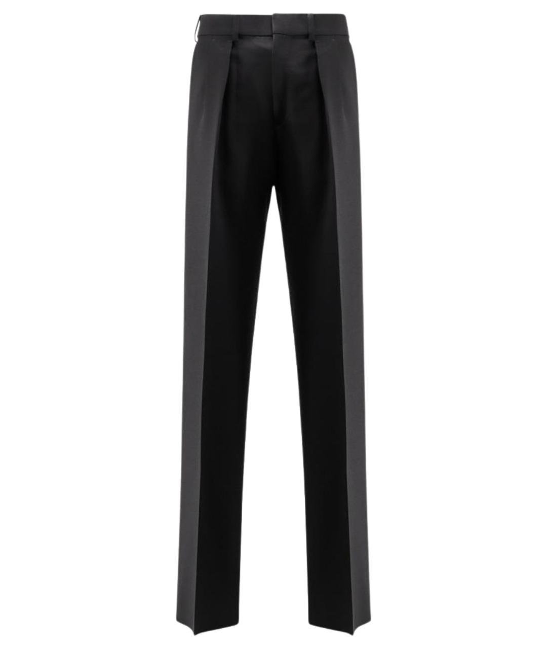 TOM FORD Черные шерстяные классические брюки, фото 1