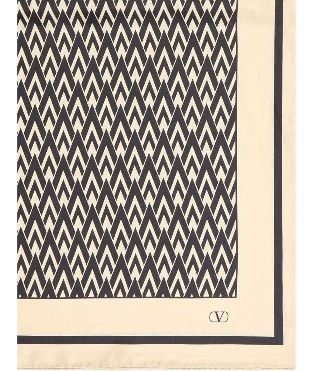 VALENTINO Мульти шелковый шарф, фото 2