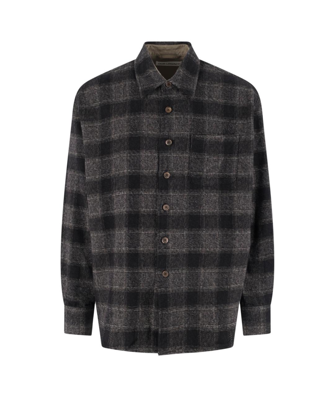 OUR LEGACY Мульти хлопковая кэжуал рубашка, фото 1