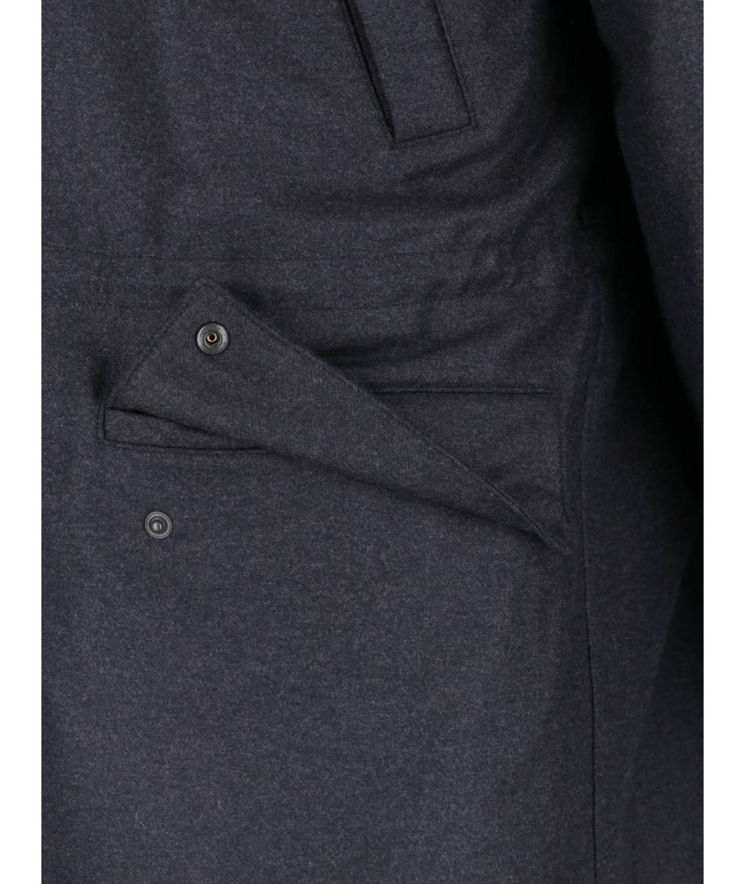 AURALEE Черная шерстяная куртка, фото 3