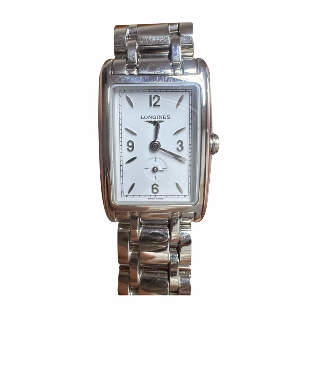 LONGINES Белые металлические часы, фото 1