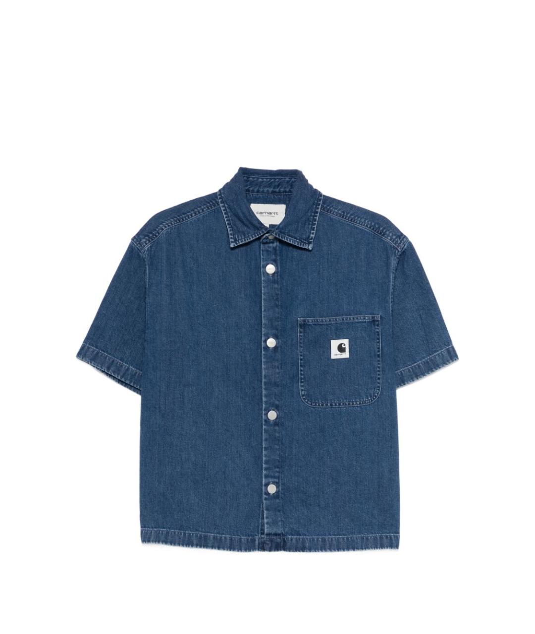 CARHARTT WIP Синяя хлопковая рубашка, фото 1